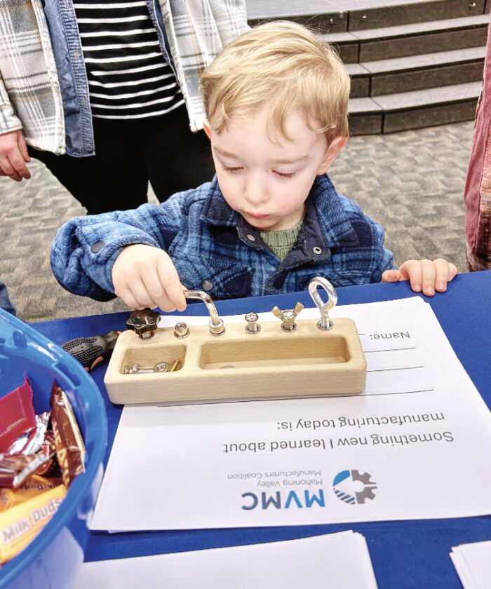 Valley kids try trades